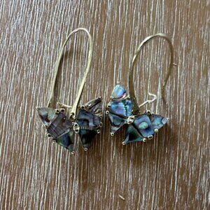 Kendra Scott Butterfly Earrings-Abalone